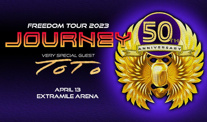 Journey: Freedom Tour 2023 with very special guest TOTO