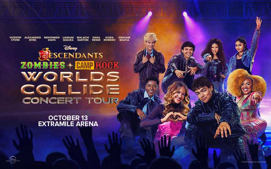 More Info for Disney Descendants, ZOMBIES & Camp Rock: Worlds Collide Concert Tour
