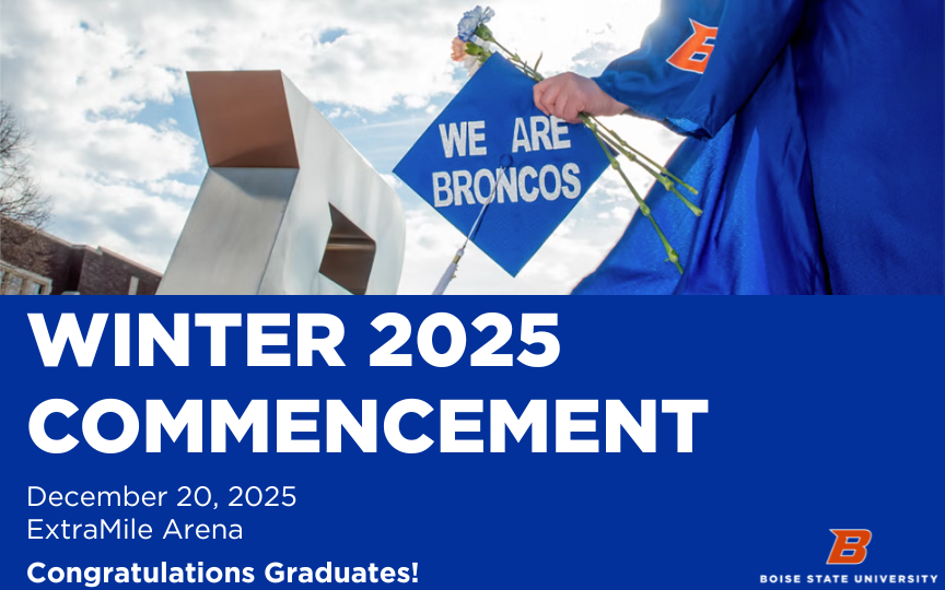 More Info for 2025 Winter Commencement