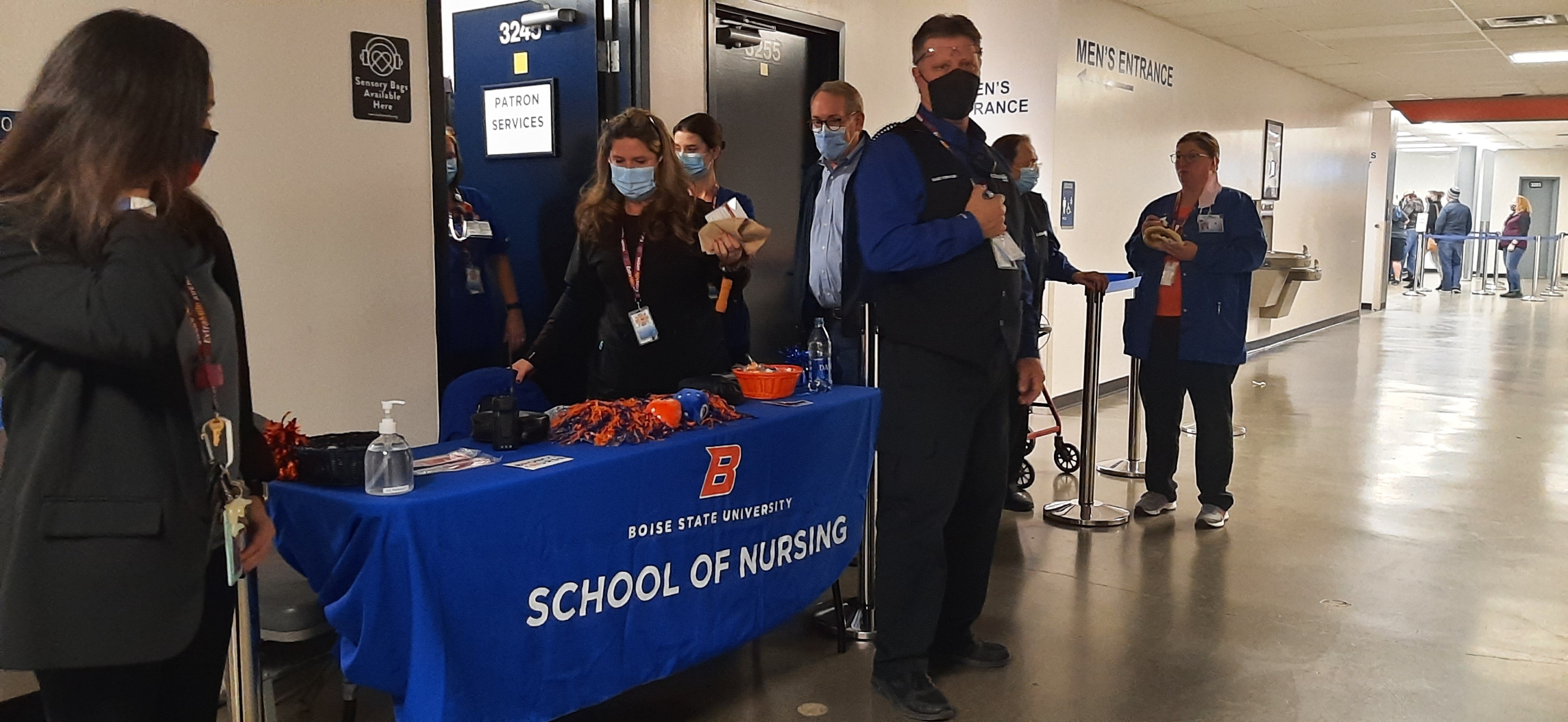Boise State School of Nursing has partnered with ExtraMile Arena to provide First Aid support