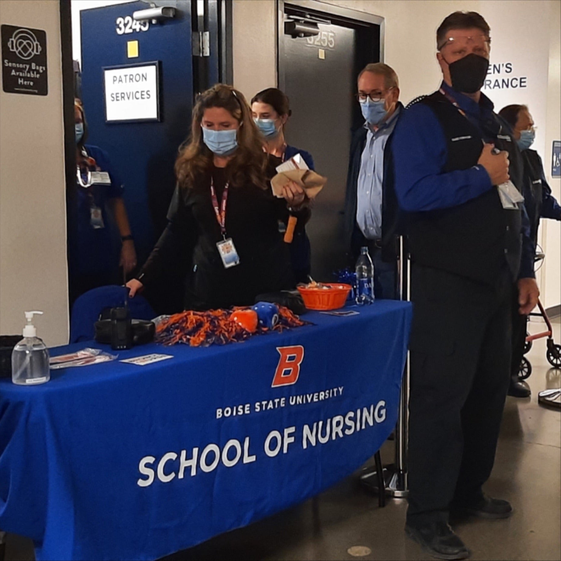 Boise State School of Nursing has partnered with ExtraMile Arena to provide First Aid support