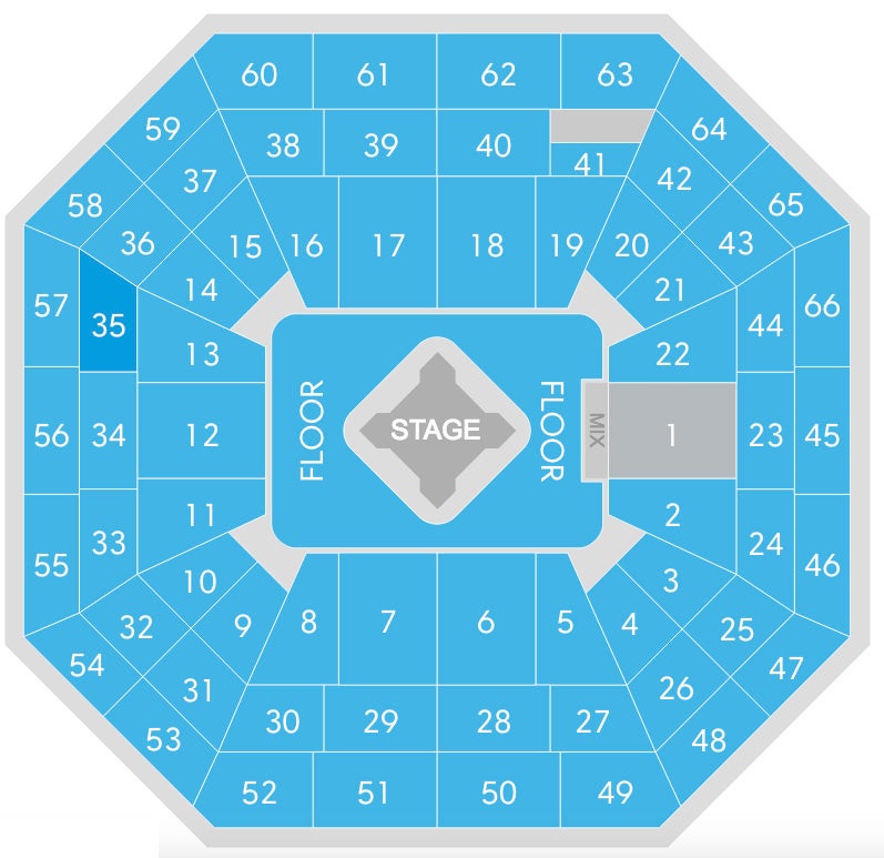 Metallica Seating Chart